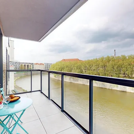 Bulwary Ksiazece - Ksiecia Witolda - River View By Wroapart-pl * Вроцлав