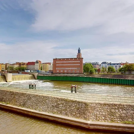 Апартаменты Bulwary Ksiazece - Ksiecia Witolda - River View By Wroapart-pl