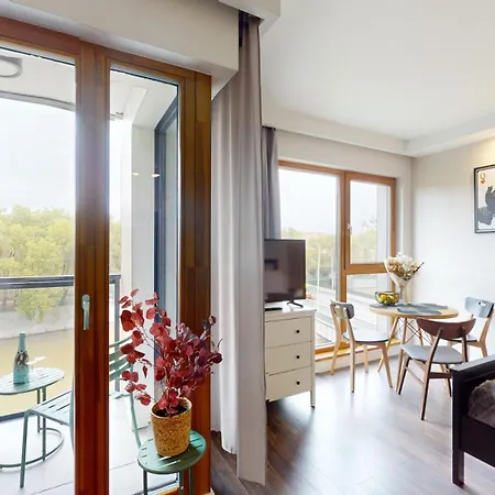 Bulwary Ksiazece - Ksiecia Witolda - River View By Wroapart-pl * Breslau