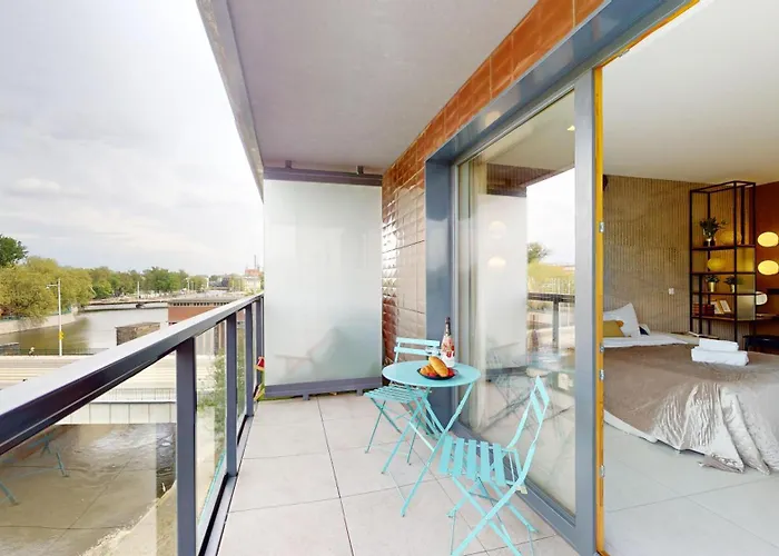 Bulwary Ksiazece - Ksiecia Witolda - River View By Wroapart-pl * Wrocław