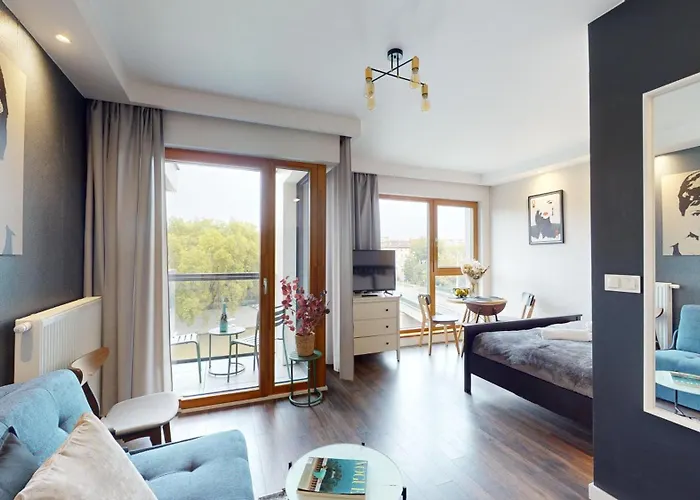 Apartman Bulwary Ksiazece - Ksiecia Witolda - River View By Wroapart-pl